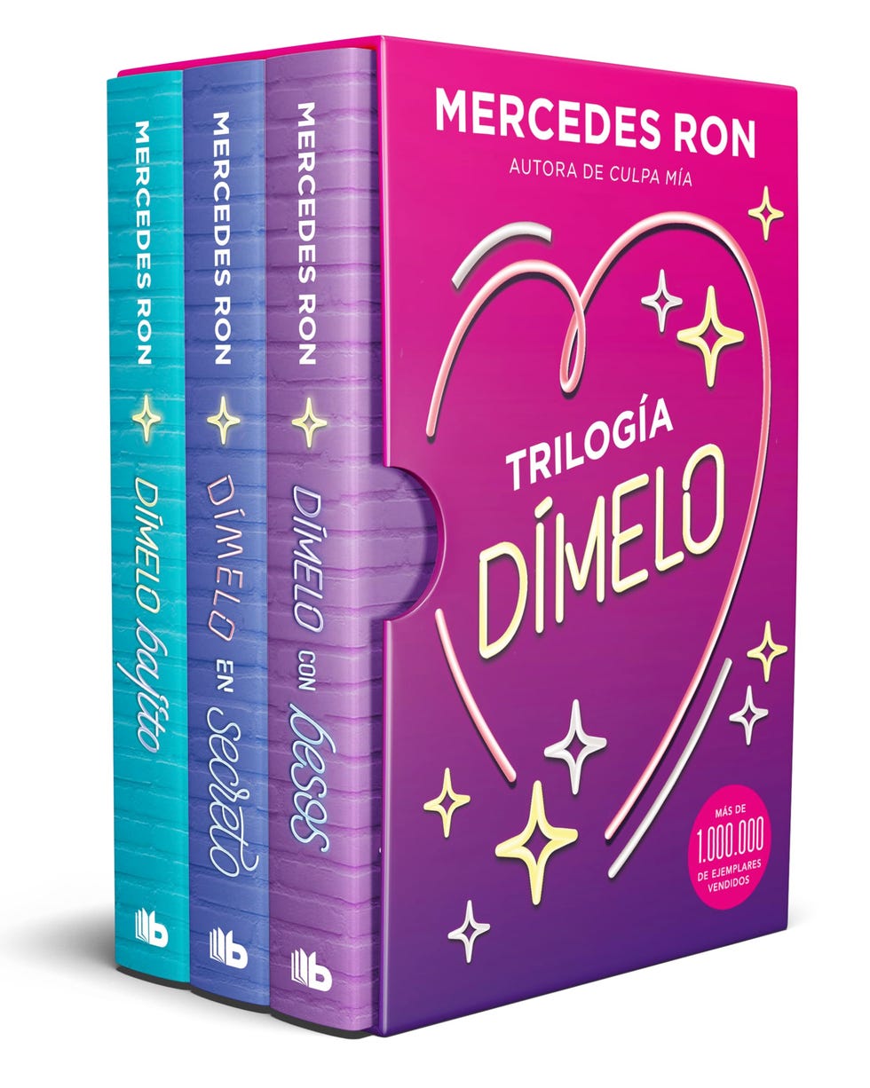 Estuche trilogía 'Dímelo', el fenómeno literario de Mercedes Ron que arrasa en librerías