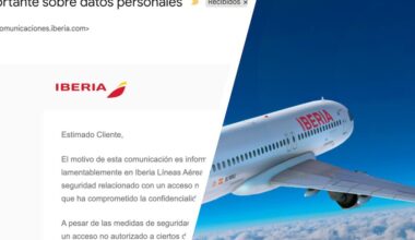Iberia acaba de enviarme un mail avisándome del robo de mis datos. 'Solo' ha llegado dos semanas tarde