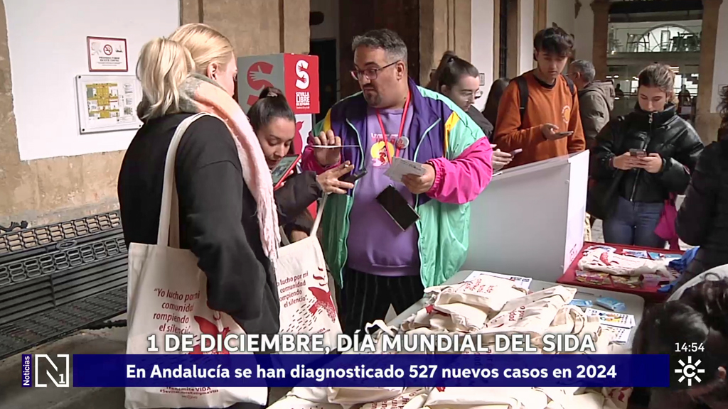 Cada año se diagnostican 3.000 nuevos casos de VIH en España, 500 en Andalucía