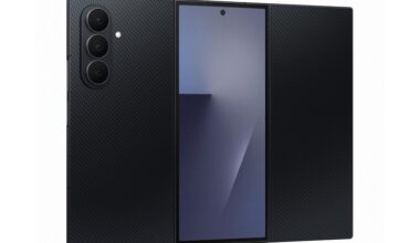 el Galaxy Z Trifold tiene una pantalla de 10 pulgadas y se pliega como un tríptico