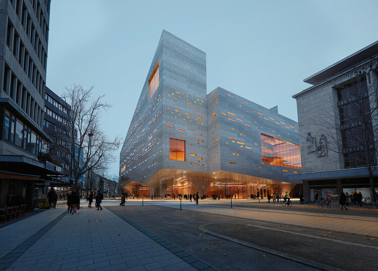 Snøhetta revela nuevas imágenes del diseño ganador de la Ópera de Düsseldorf - Imagen 3 de 10