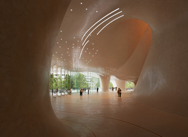 Snøhetta revela nuevas imágenes del diseño ganador de la Ópera de Düsseldorf - Imagen 4 de 10