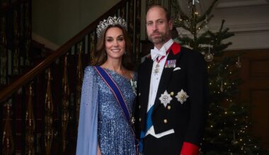 Kate Middleton estrena la tiara de rubíes indios, la favorita de la Reina Madre y que Isabel II llevó en público solo una vez