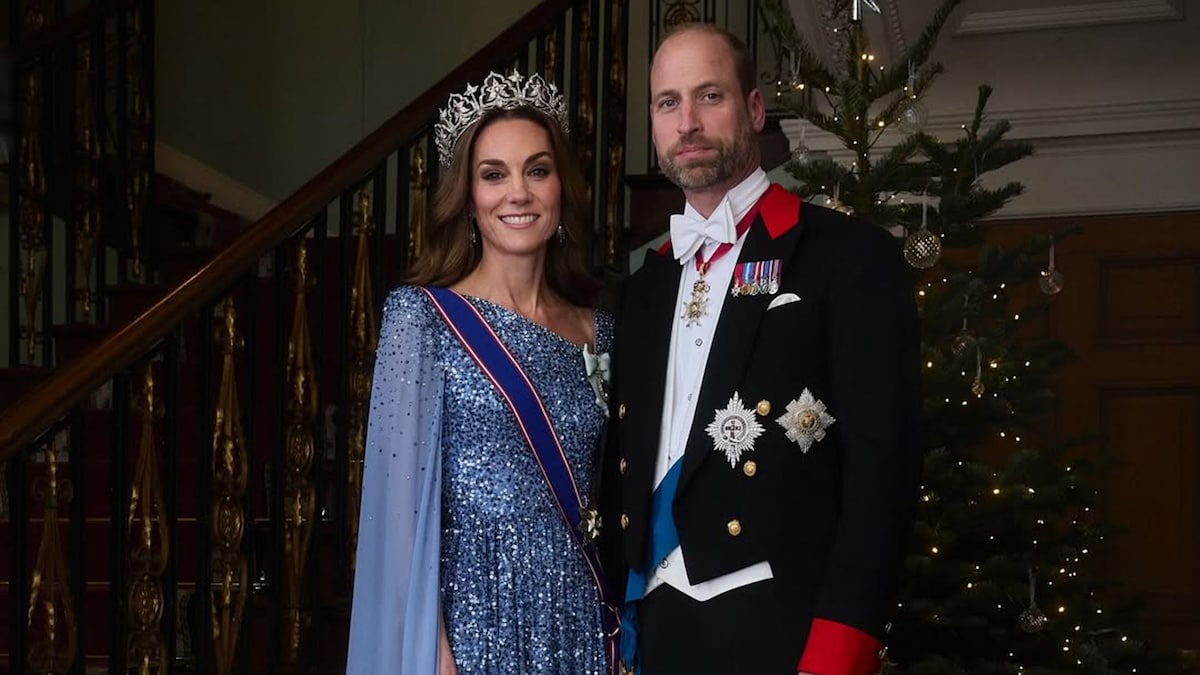 Kate Middleton estrena la tiara de rubíes indios, la favorita de la Reina Madre y que Isabel II llevó en público solo una vez