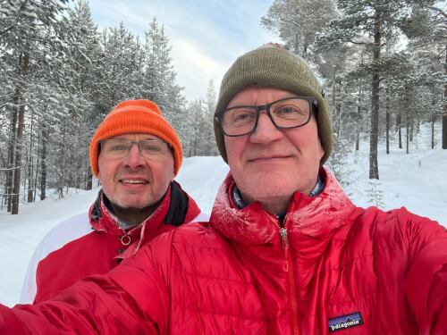 Jari y Timo, los dos radioaficionados finlandeses que han captado la señal de Radio Valladolid