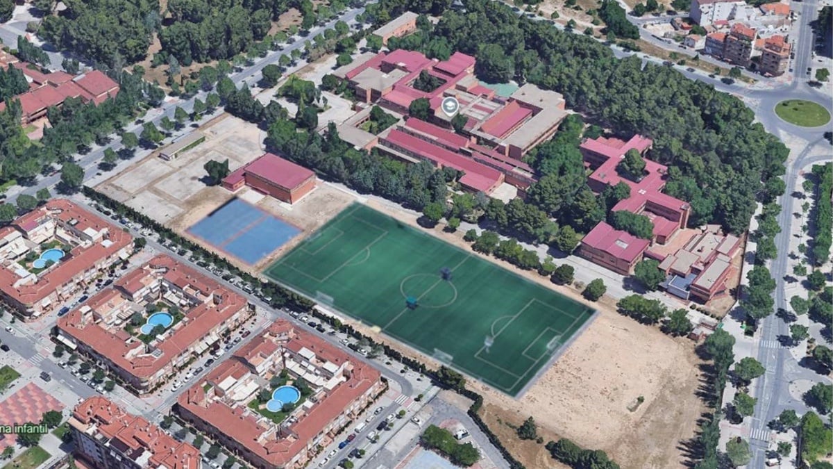 Instalarán un nuevo campo de fútbol en las instalaciones de este conocido instituto de Albacete