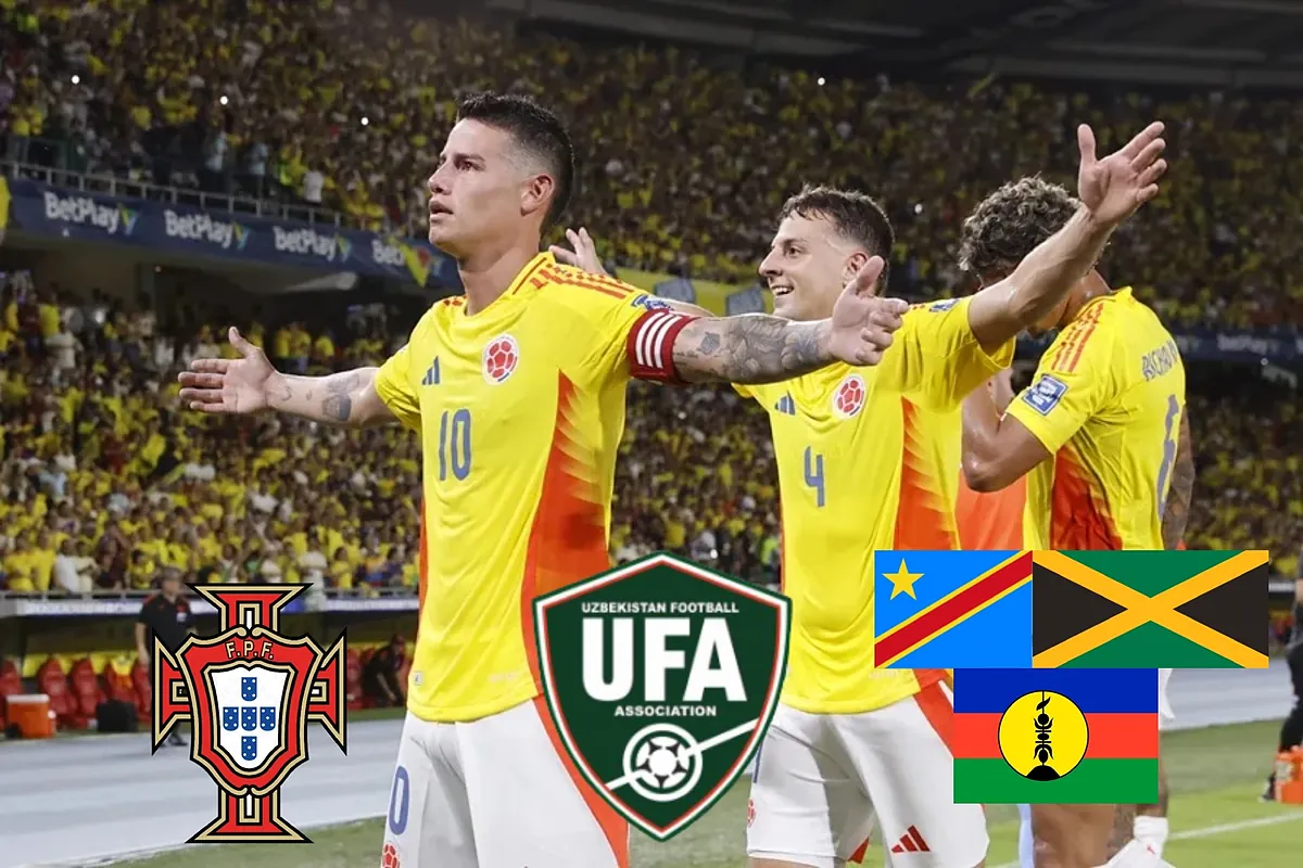 Así queda el grupo K de Colombia en el Mundial 2026: rivales de la Selección, fechas y sedes - MARCA