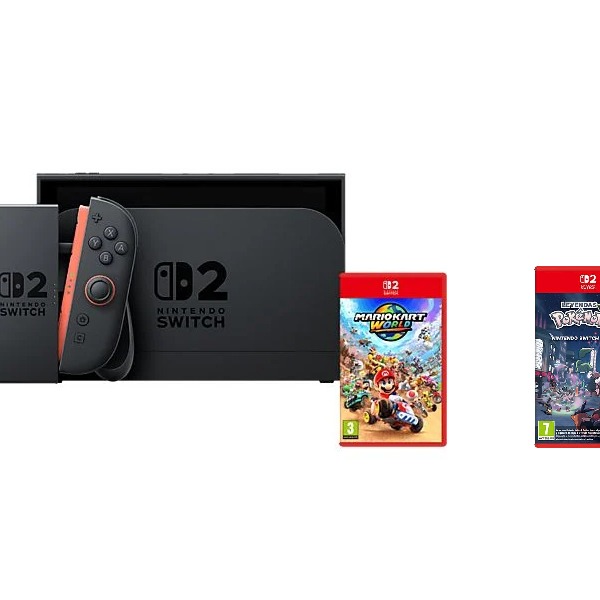 Pack Nintendo Switch 2 + 'Mario Kart World' + 'Leyendas Pokémon: Z-A'