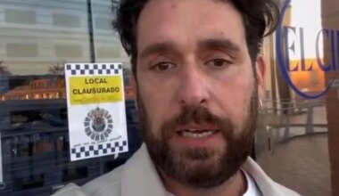 Fran Antón, el marido de Kiko Hernández, se encadena a su bar en Melilla y se declara en huelga de hambre - El Mundo