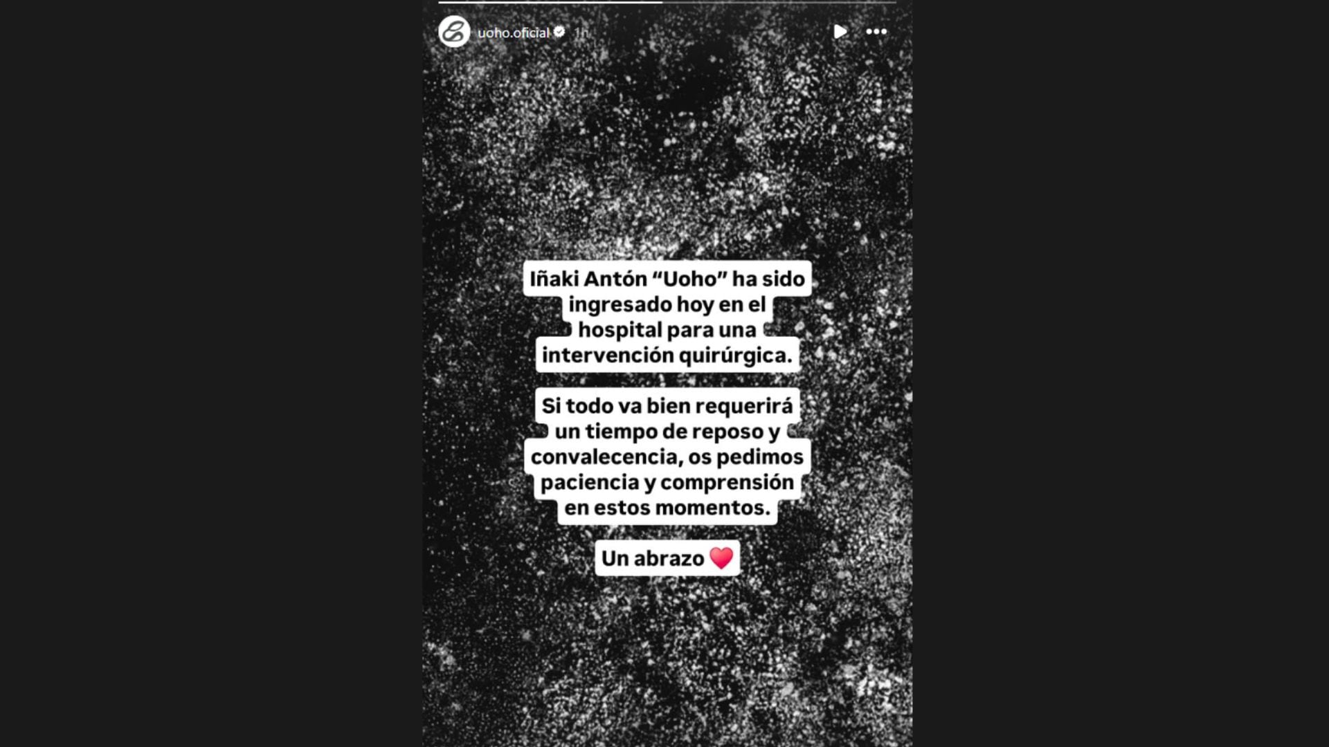 Iñaki Antón, exguitarrista de 'Extremoduro', ha sido intervenido quirúrgicamente.