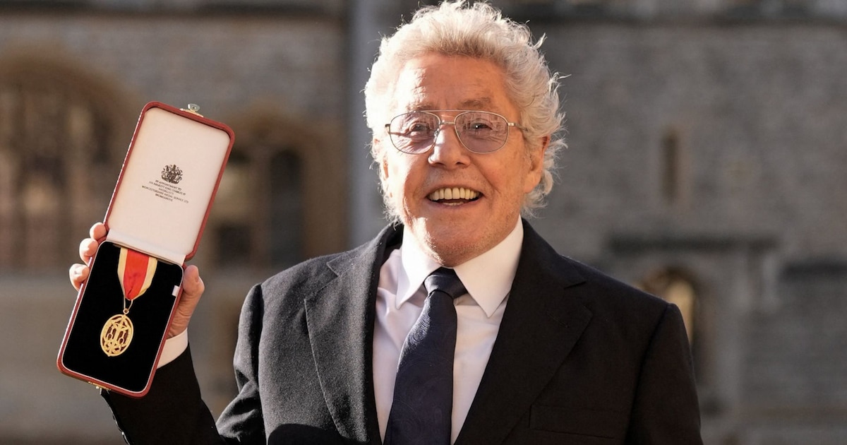 Roger Daltrey es nombrado caballero en el castillo de Windsor por su trayectoria en la música y la filantropía