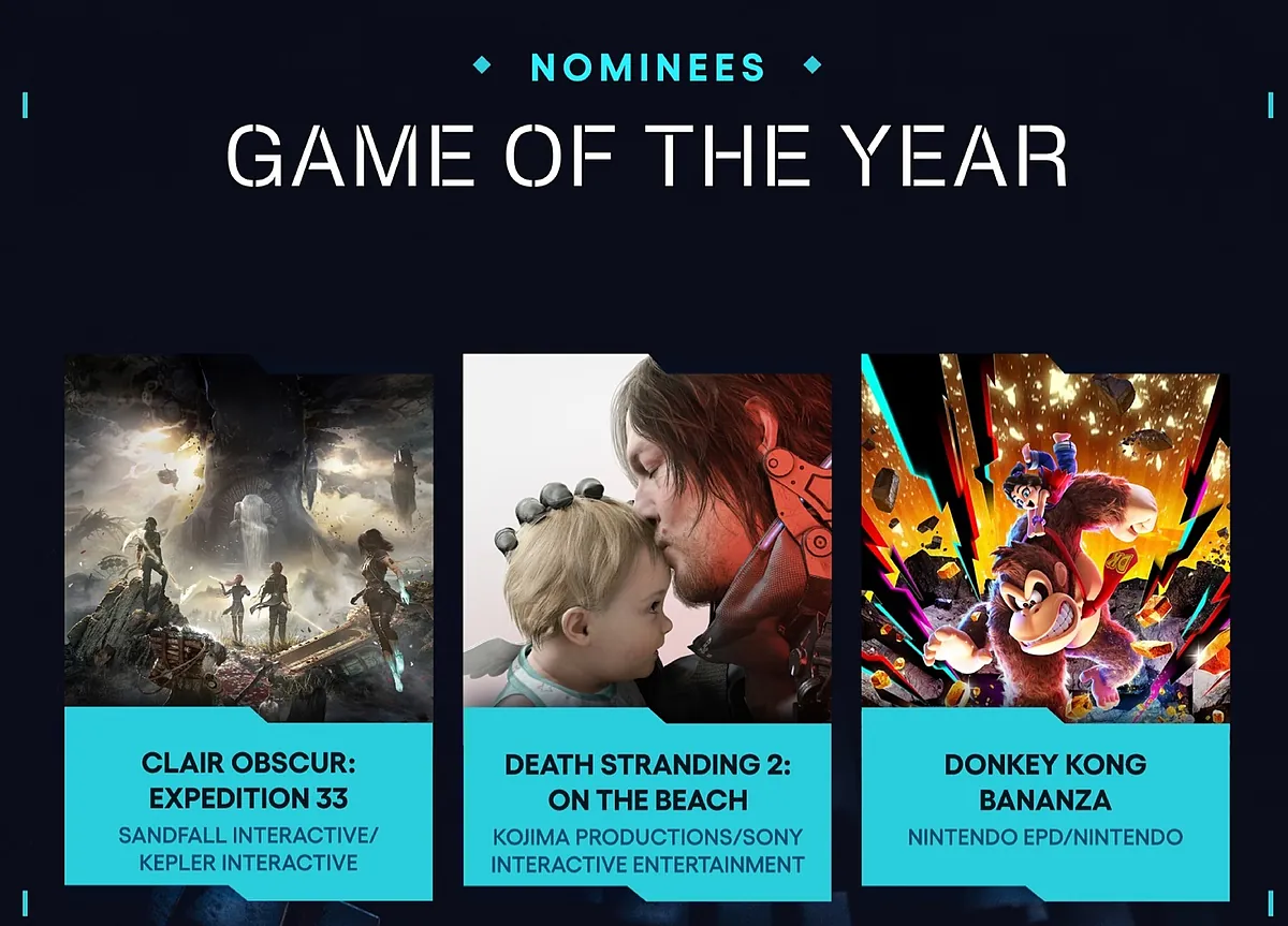 Premios Gotty 2025: horario, dónde ver online y nominados de los Game Awards - El Mundo