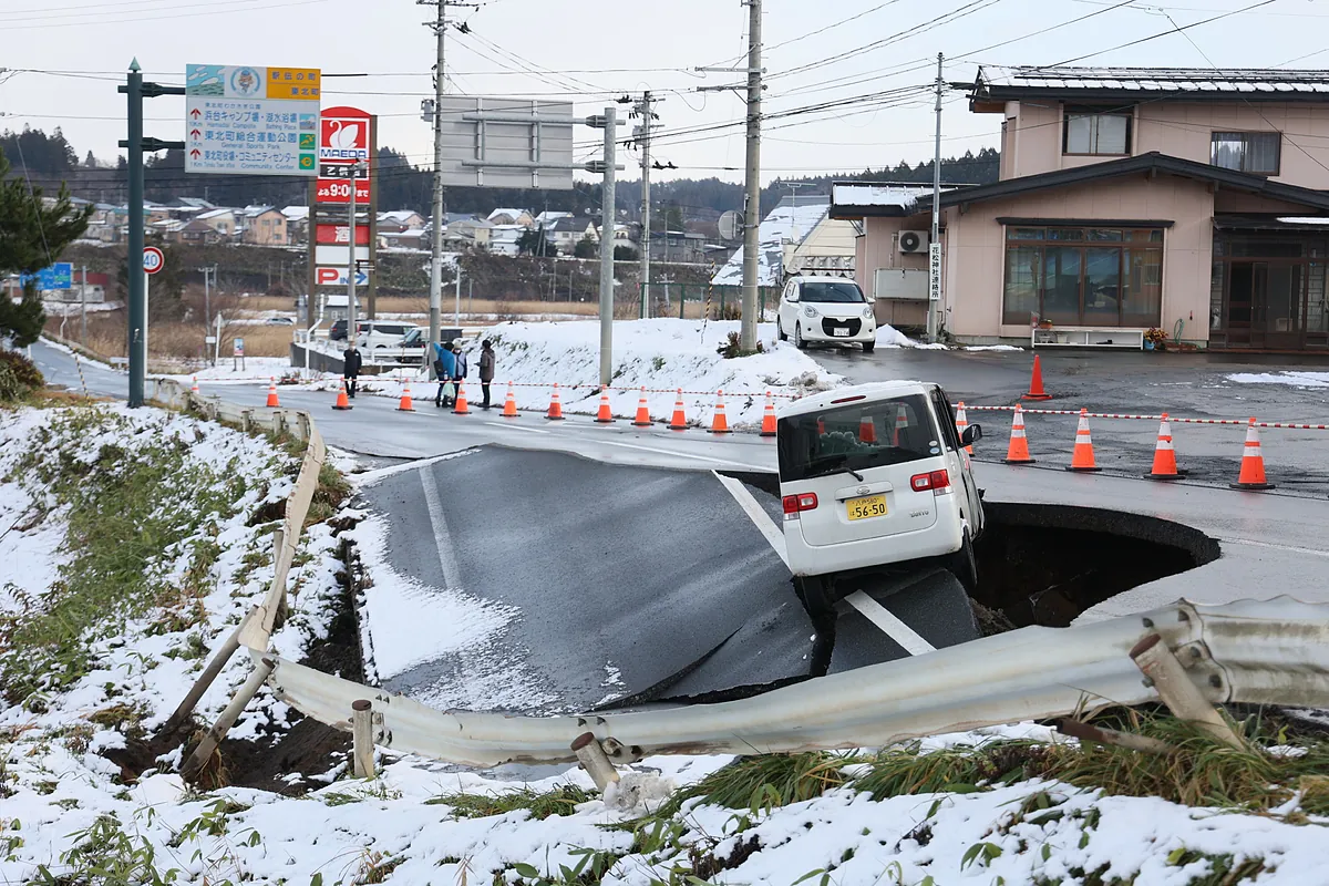 Nuevo terremoto en Japón en la misma zona donde se registró uno de magnitud 7,5 - El Mundo