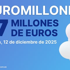 Euromillones: comprobar los resultados del sorteo de hoy, viernes 12 de diciembre
