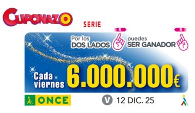 Cuponazo de la ONCE: comprobar los resultados del sorteo hoy, viernes 12 de diciembre