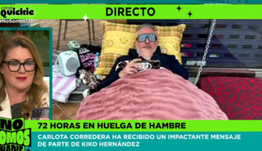 Kiko Hernández retoma su huelga de hambre encadenado a su local: “A mis hijas les he dicho que estoy grabando un reality de supervivencia”