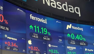 Ferrovial entra en el Nasdaq 100 dos años después de su salto a la Bolsa americana - Expansión