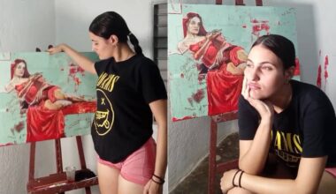 El adiós en lienzo de una joven pintora cubana que conmovió dentro y fuera de la Isla