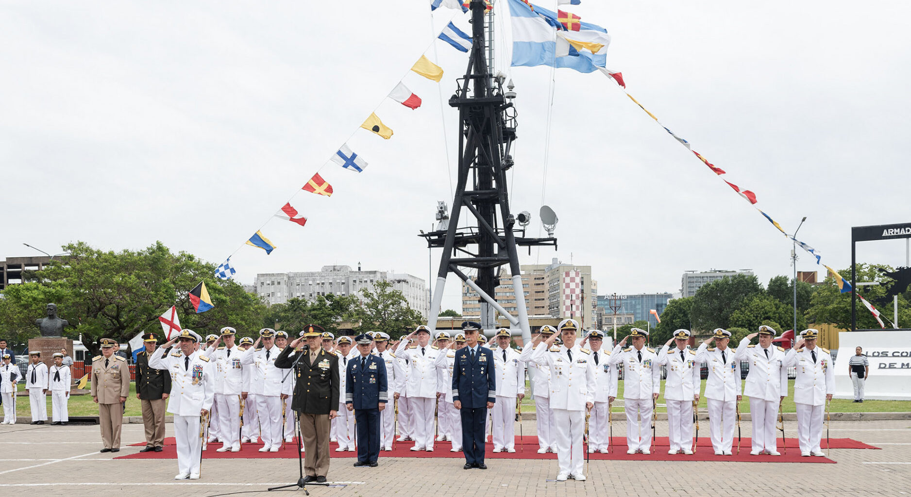 El Vicealmirante Juan Carlos Romay asumió como nuevo Jefe del Estado Mayor General de la Armada