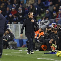 Bordalás: “Con lo que tenemos no nos da”