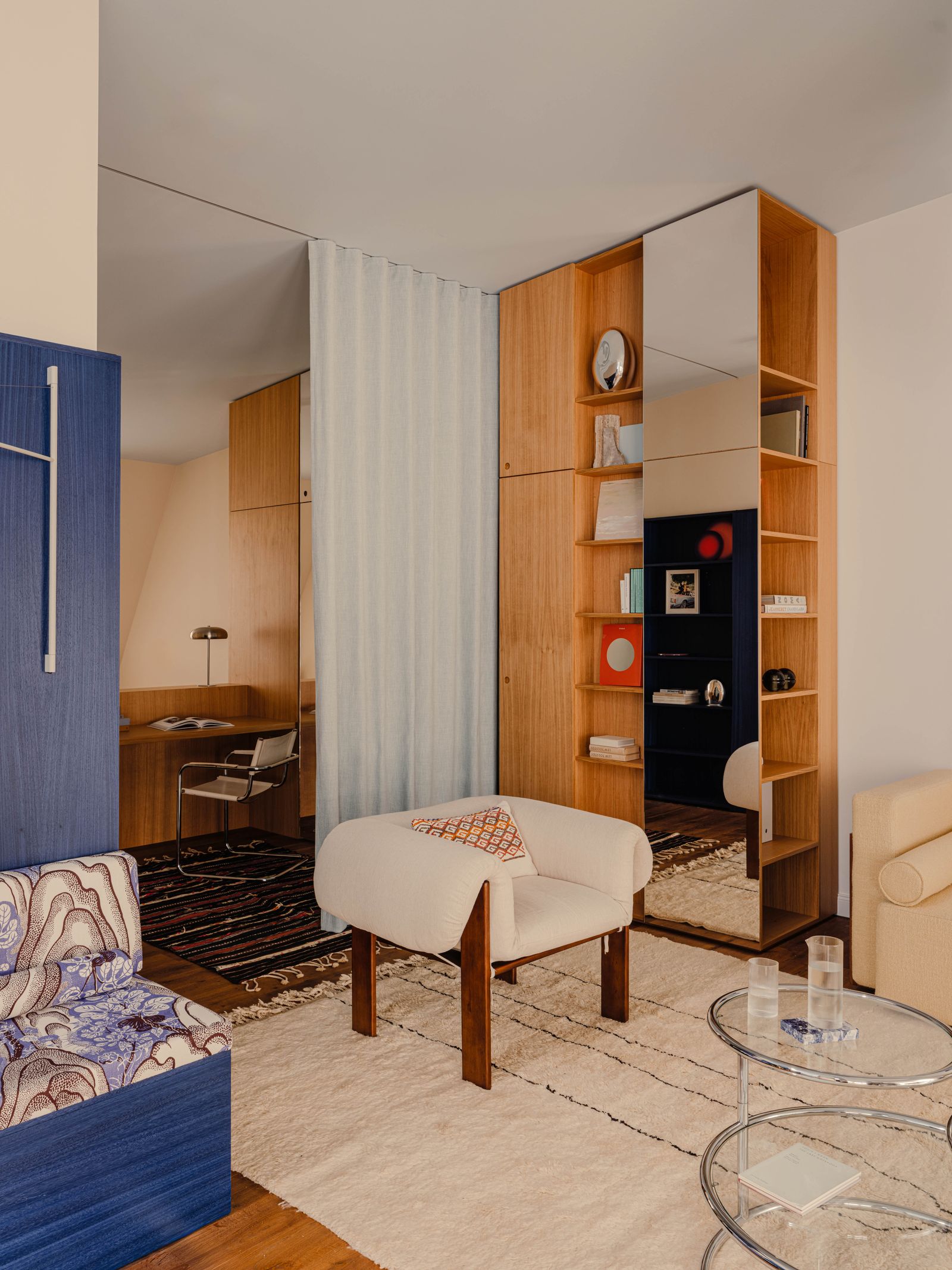 Muebles empotrados para piso pequeño