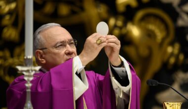 Peña Parra anima a vivir con serenidad y fecundidad el propio servicio