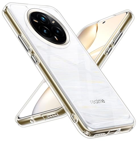 ivoler Anti-Amarillo Clara Funda para Realme 14 Pro+ 5G