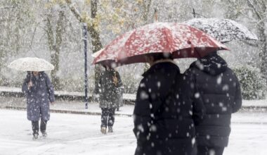 La AEMET alerta de la llegada de una masa de aire frío y nevadas copiosas al borde de la Navidad