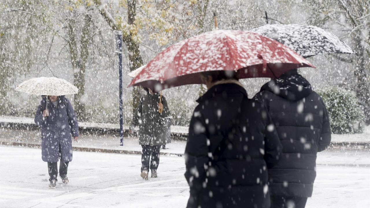 La AEMET alerta de la llegada de una masa de aire frío y nevadas copiosas al borde de la Navidad