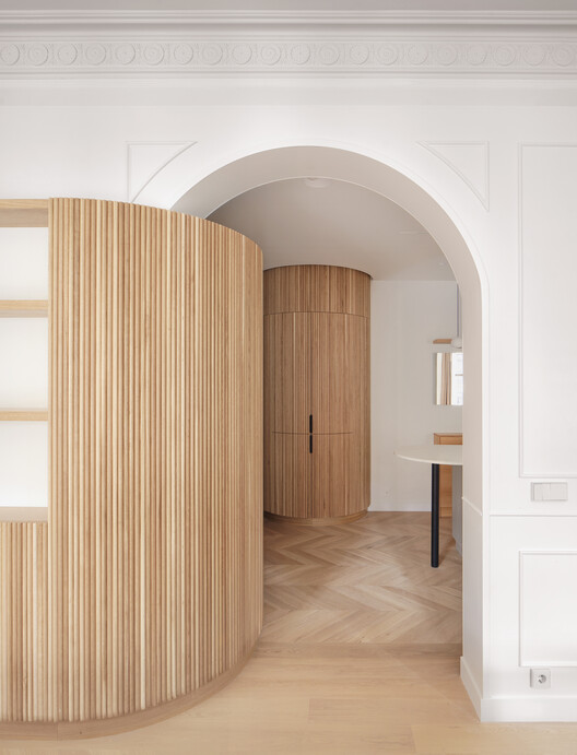 Long Flat / MIEL Arquitectos - Fotografía interior, Armarios, Madera