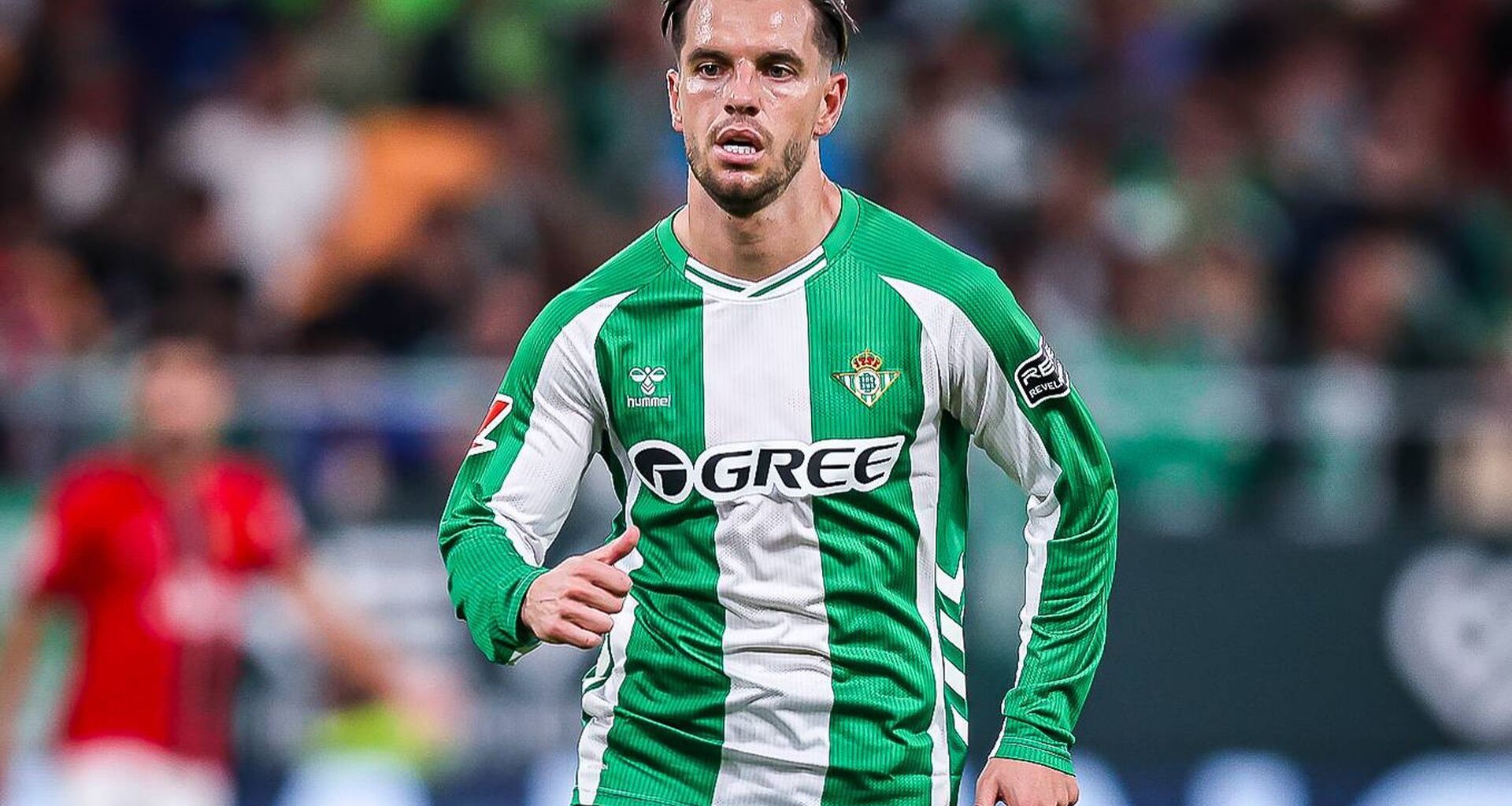 Lo Celso, en un partido con el Betis