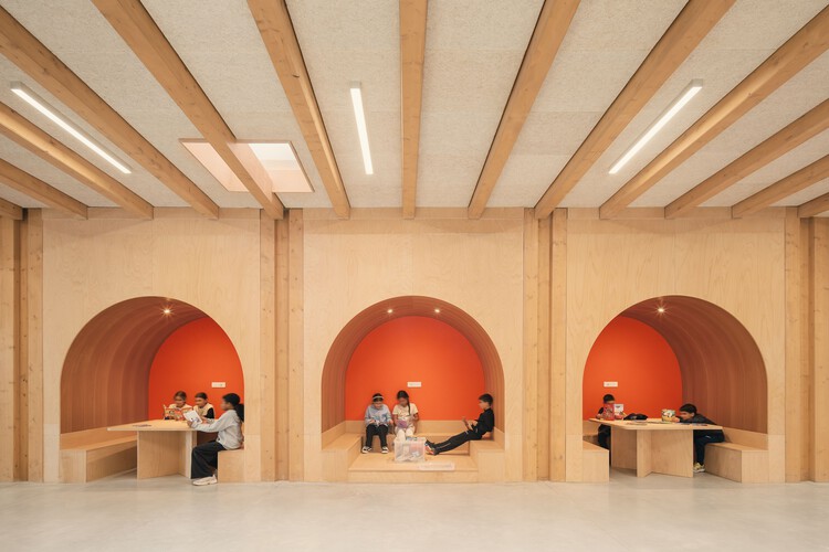 Complejo escolar Simone Veil Tremblay-en-France / Gaetan Le Penhuel Architectes - Fotografía interior