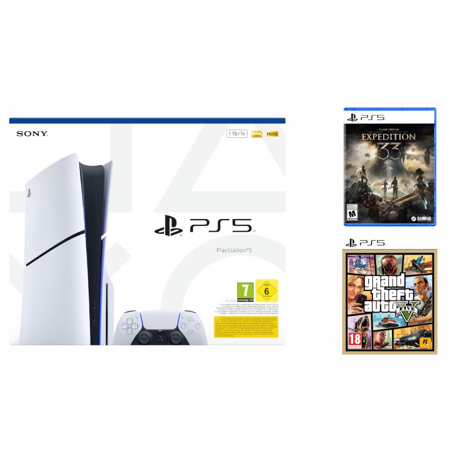 PlayStation 5 Estándar + Clair Obscur: Expedition 33 + GTA V