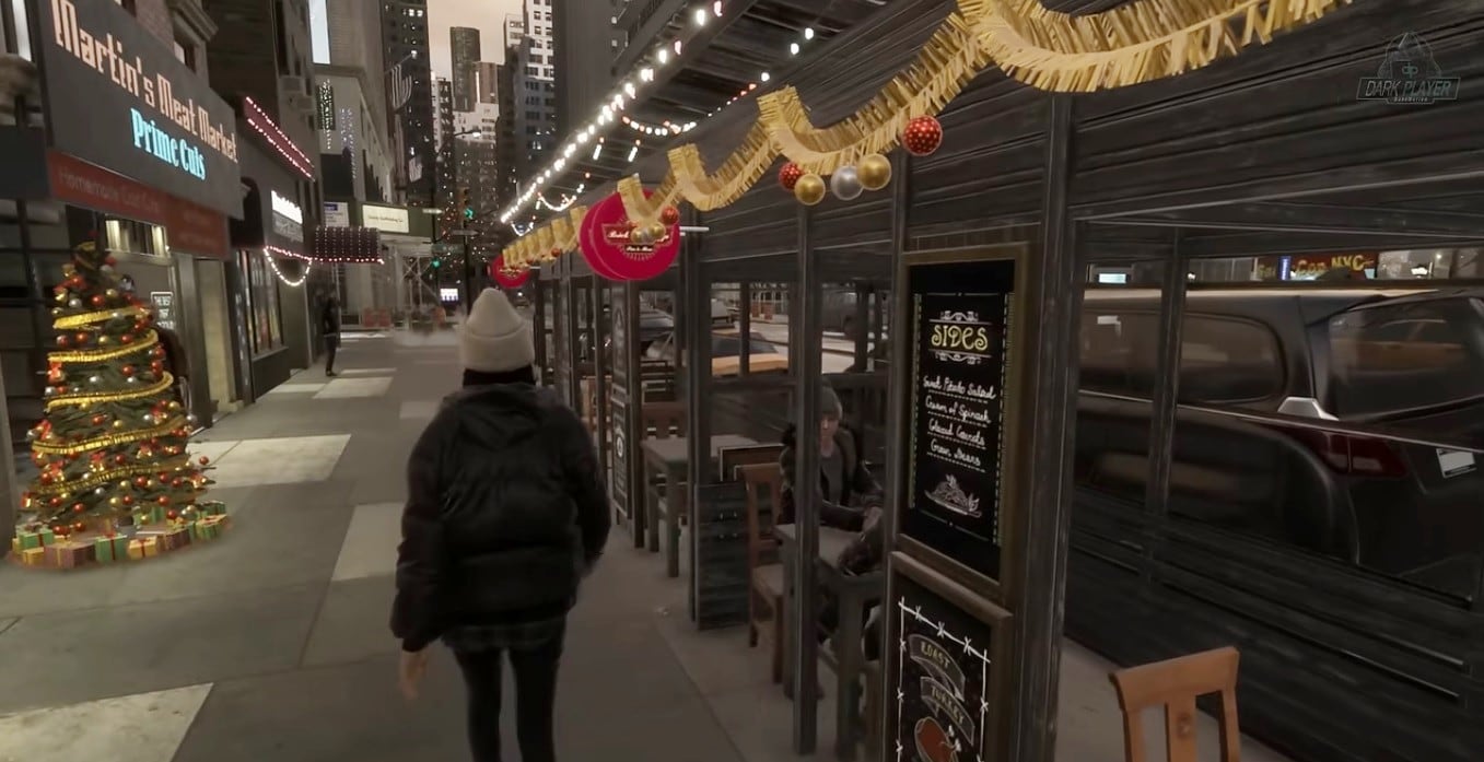 Frey por las  calles de -nuevamente- Nueva York decoradas