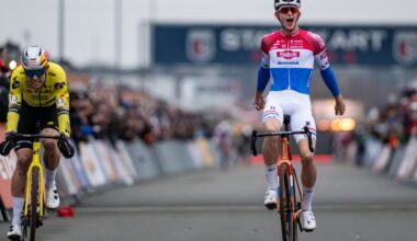 El joven Tibor Del Grosso sorprende a Van Aert en el ciclocrós Superprestigio de Heusden-Zolder | Txirrindularitza