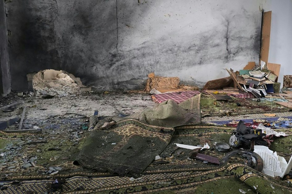 Ocho muertos en una explosión en una mezquita de Siria