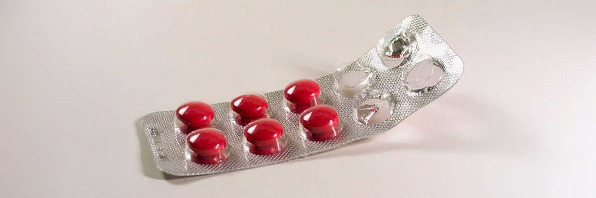 Imagen de blíster de pastillas