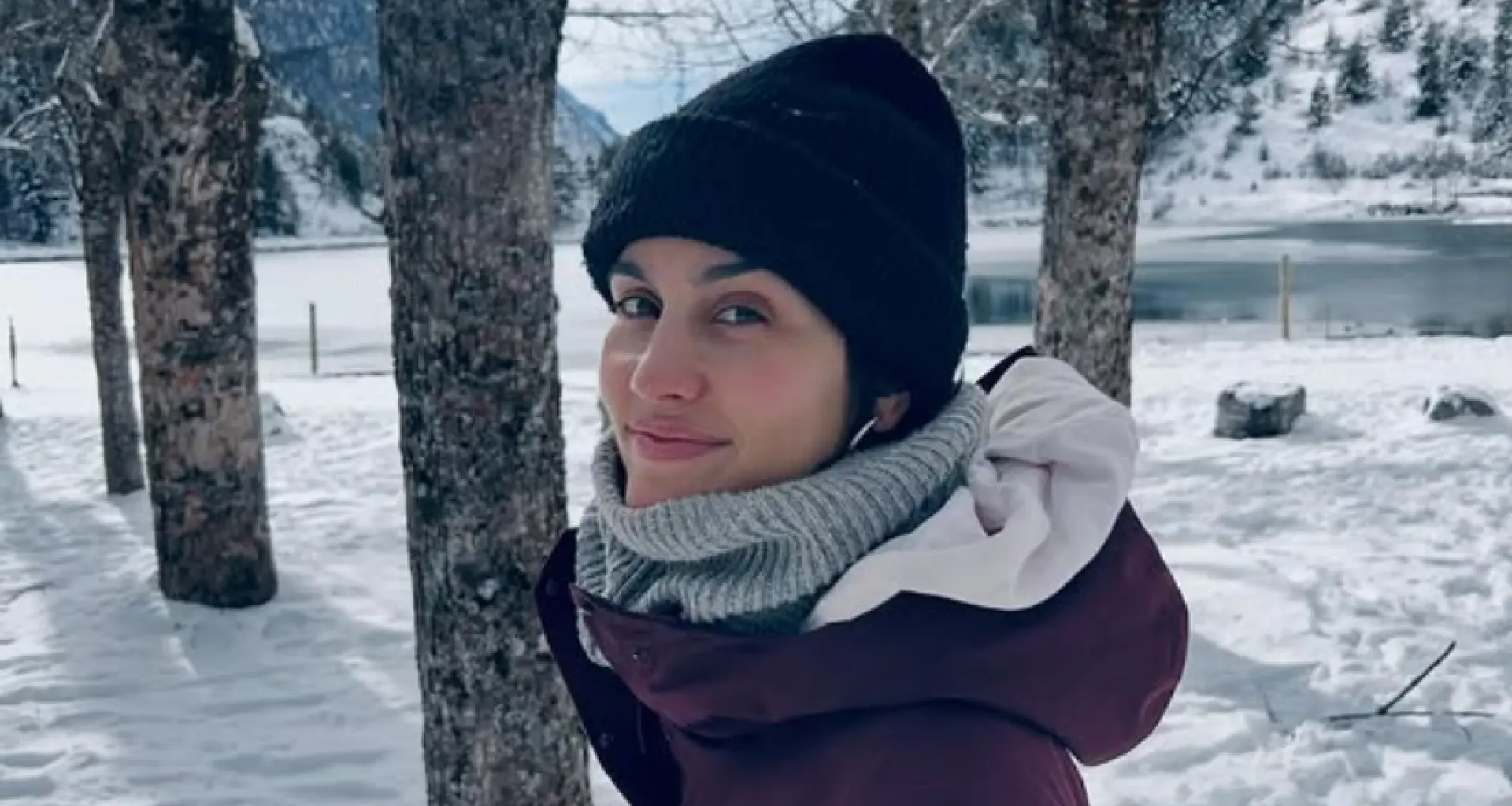 Megan Montaner vuelve a casa por Navidad