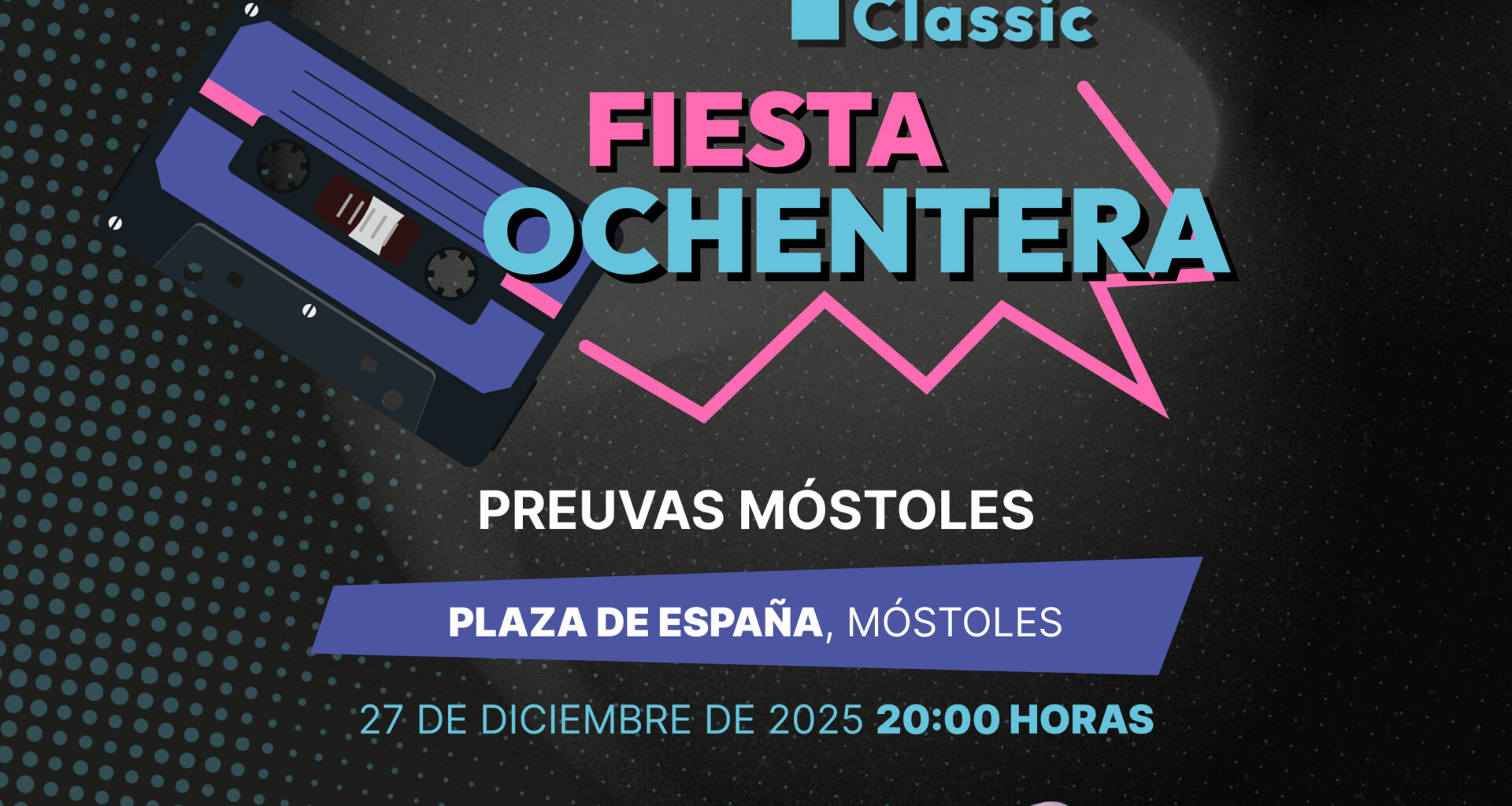 Móstoles despedirá el año con las tradicionales preuvas y una gran fiesta ochentera