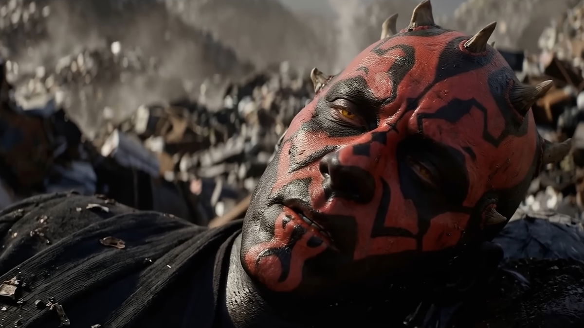 Darth Maul sobrevivió al ser cortado por la mitad por Obi-Wan Kenobi, pero, ¿cómo? Este corto lo explica