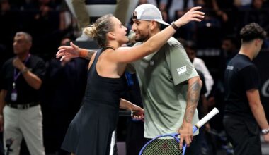 Kyrgios derrota a Sabalenka en la "Batalla de los Sexos" en Dubai