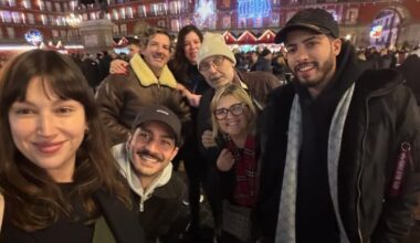 chocolate con churros en la Plaza Mayor