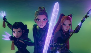 Las Guerreras K-Pop lideran tendencias