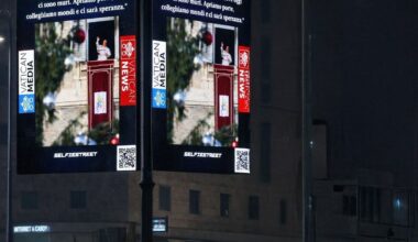 Las imágenes y las palabras del Papa iluminan Roma