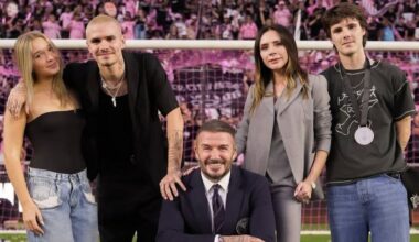 todos sus hijos en su recopilatorio, excepto Brooklyn, al que dedica un guiño