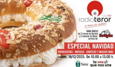 Radio Teror sortea roscones de Reyes y troncos de Navidad este jueves en su programa especial navideño