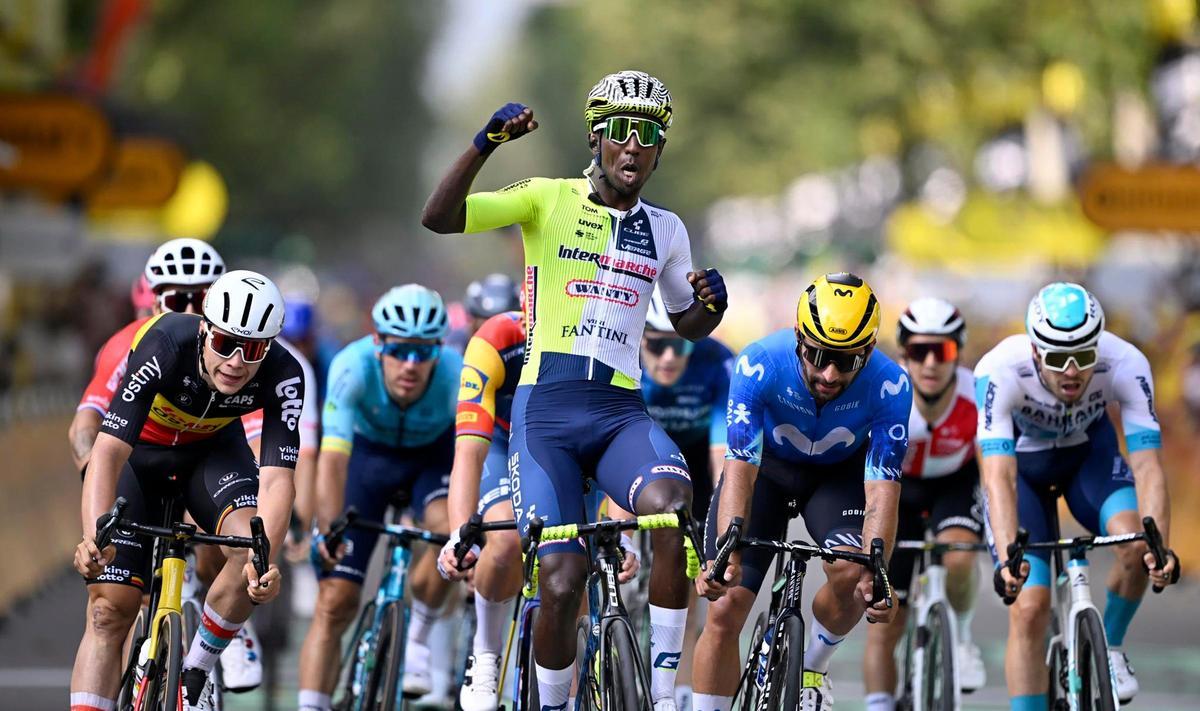 Girmay, ganador de la tercera etapa