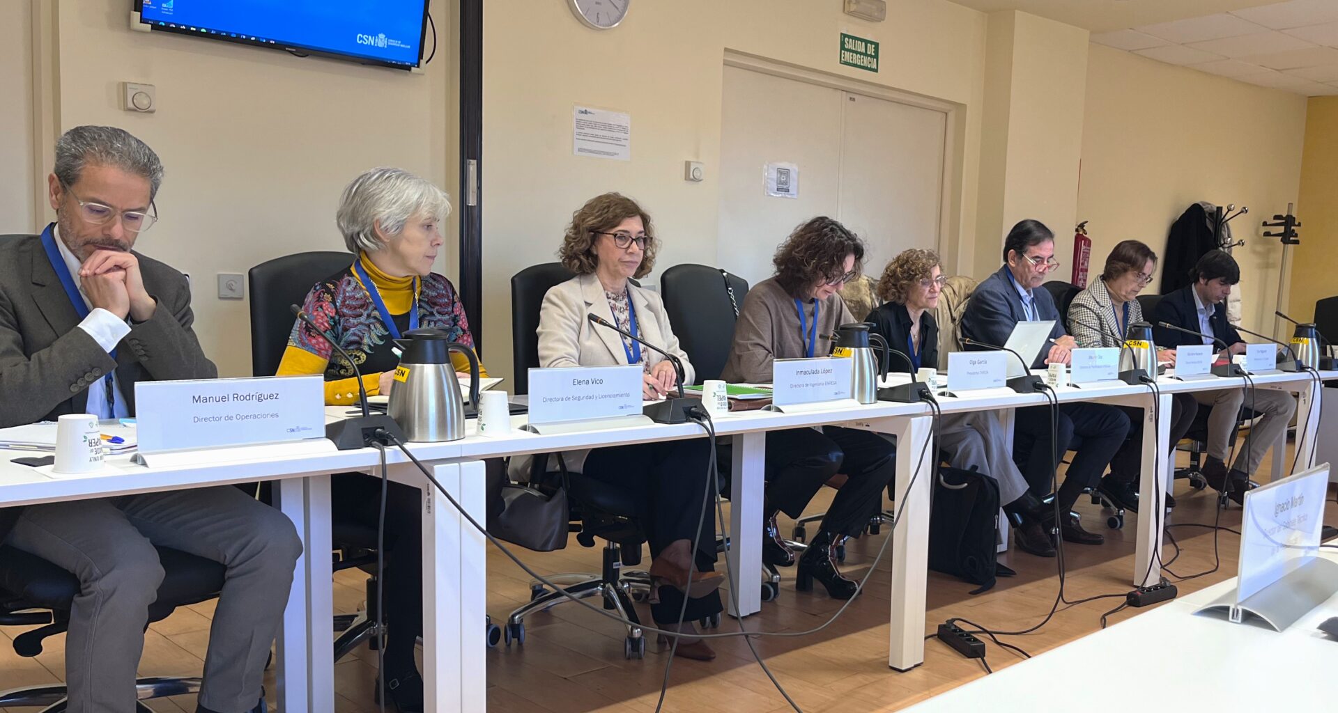 El CSN aborda con Enresa durante su Comité de Enlace el seguimiento de las actividades conjuntas sobre gestión de residuos radiactivos - 2025