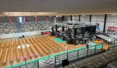 Malestar en el CB Toledo por la falta de protección del parqué en el Javier Lozano