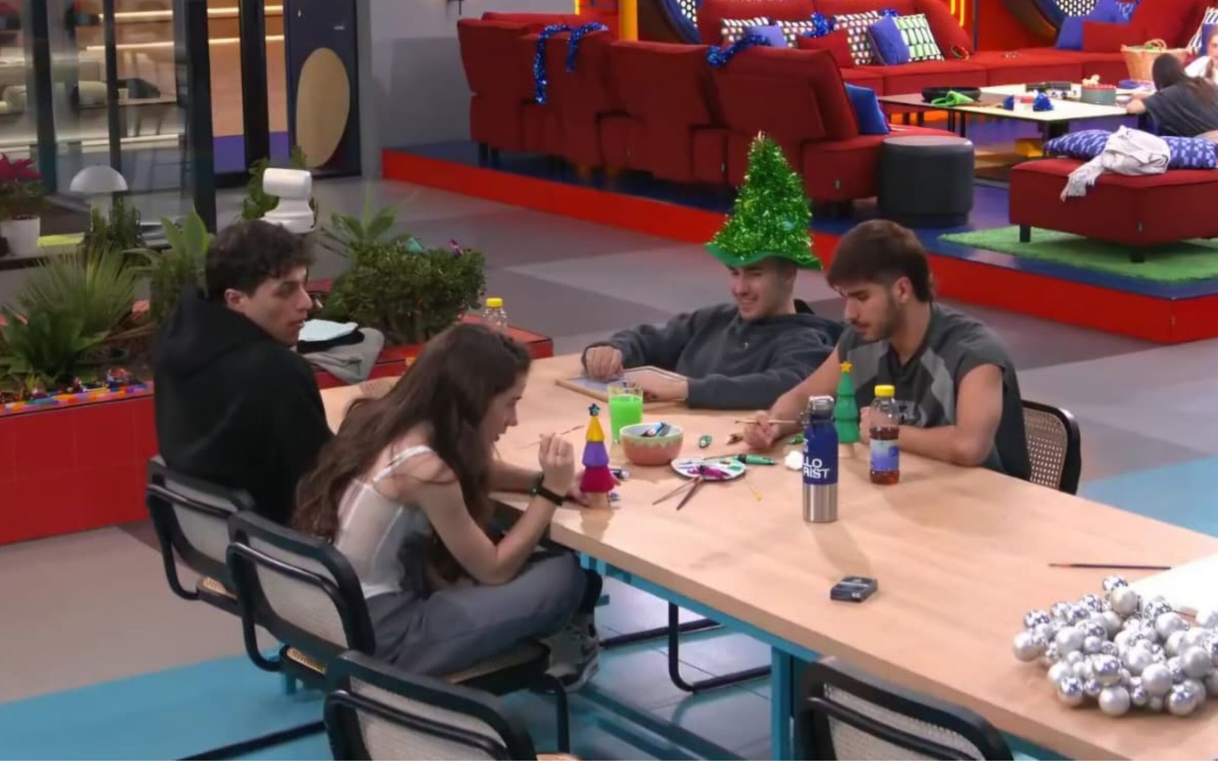 Tihno, Cristina, Guille y Guillo en la Academia de 'OT 2025'